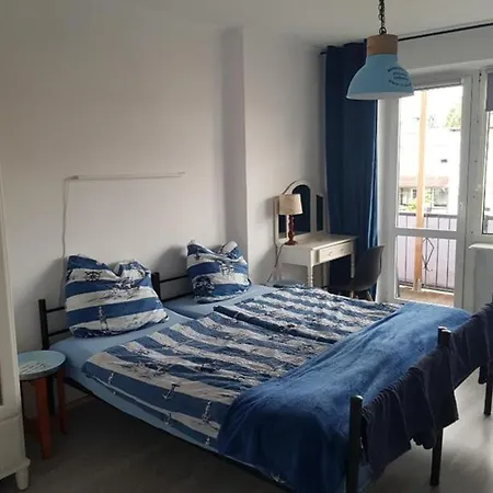 3 Z Balkonem Asklepios Apartment Swinemünde